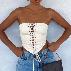 White Fox Corset Small